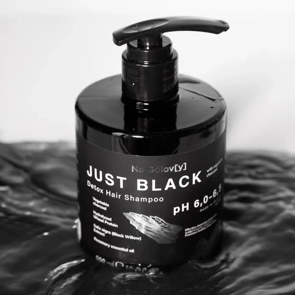 Детокс-шампунь для волосся JUST BLACK