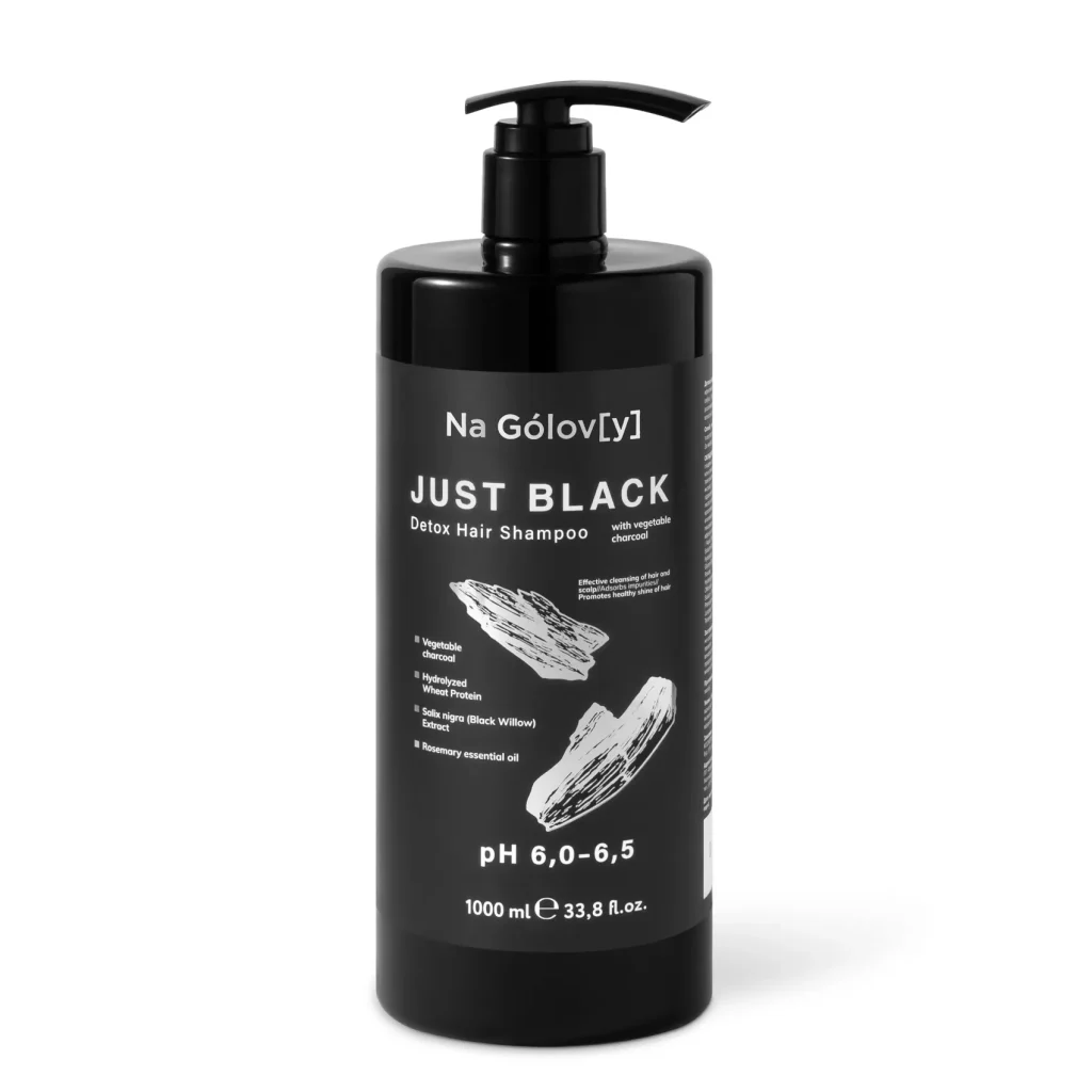 Детокс-шампунь для волосся JUST BLACK
