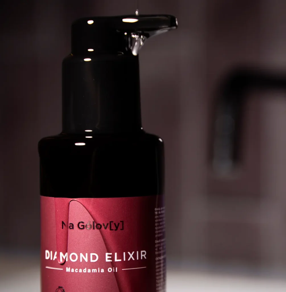 DIAMOND ELIXIR флюїд для волосся з олією макадамії