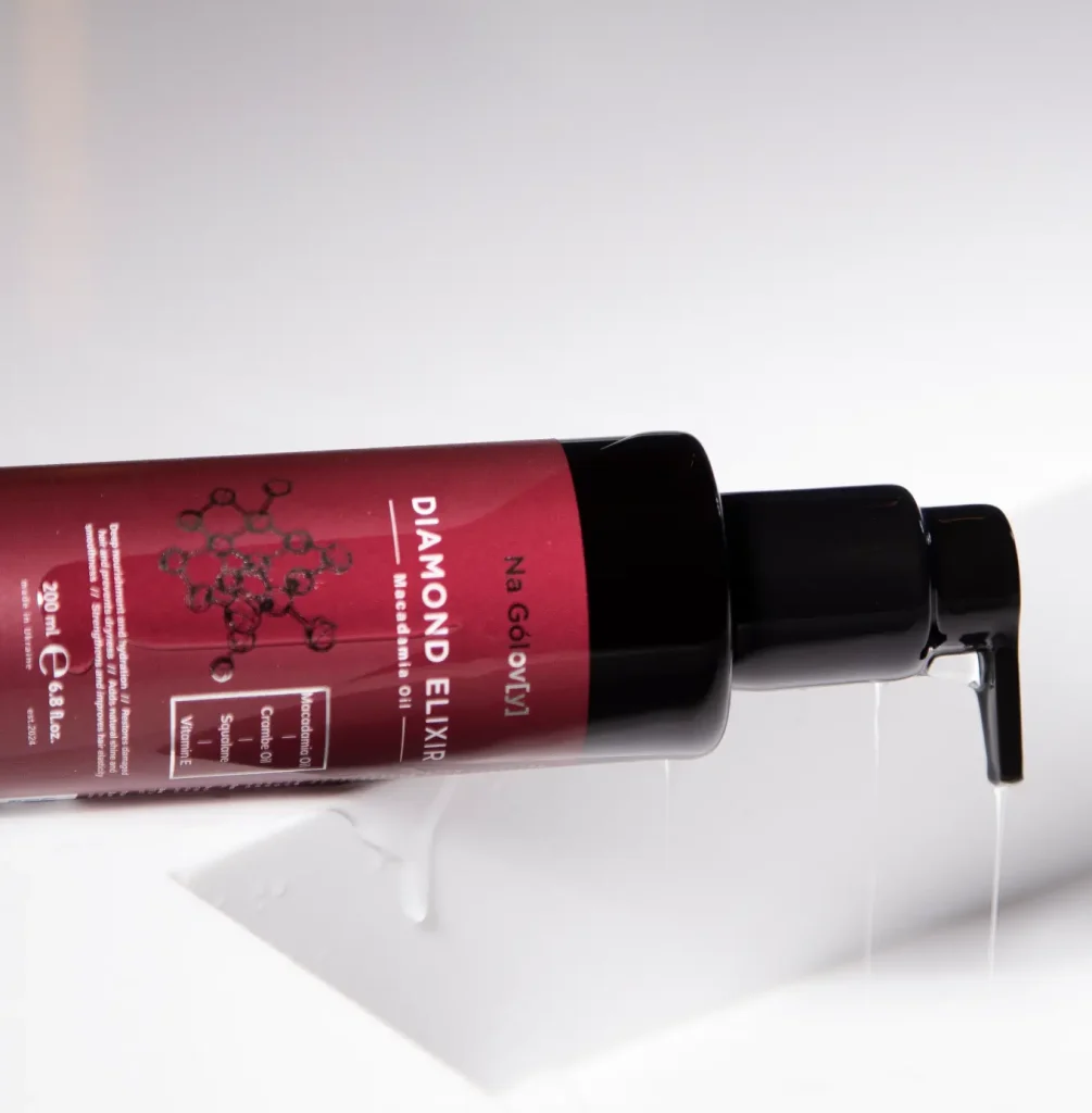 DIAMOND ELIXIR флюїд для волосся з олією макадамії