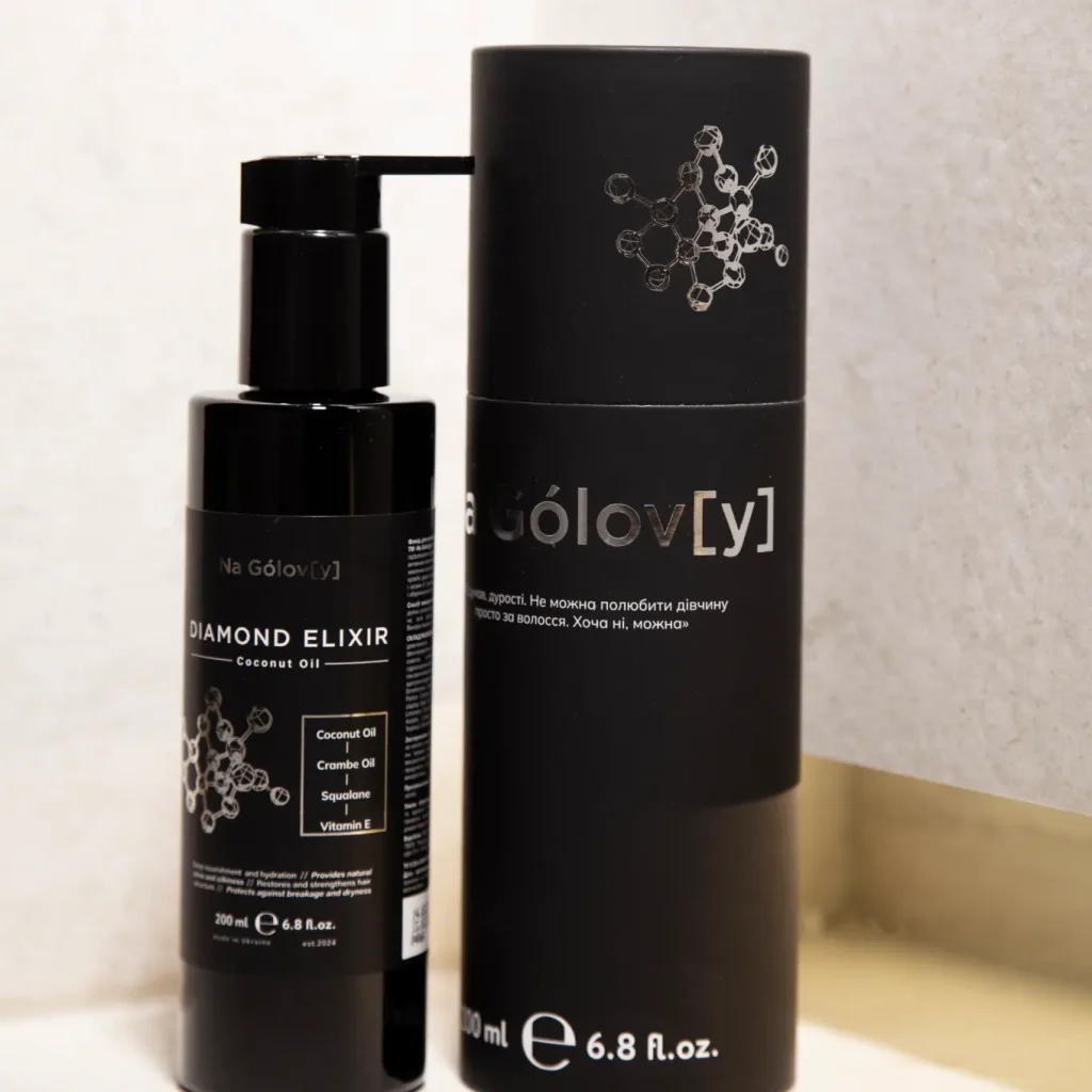 DIAMOND ELIXIR флюїд для волосся з кокосовою олією