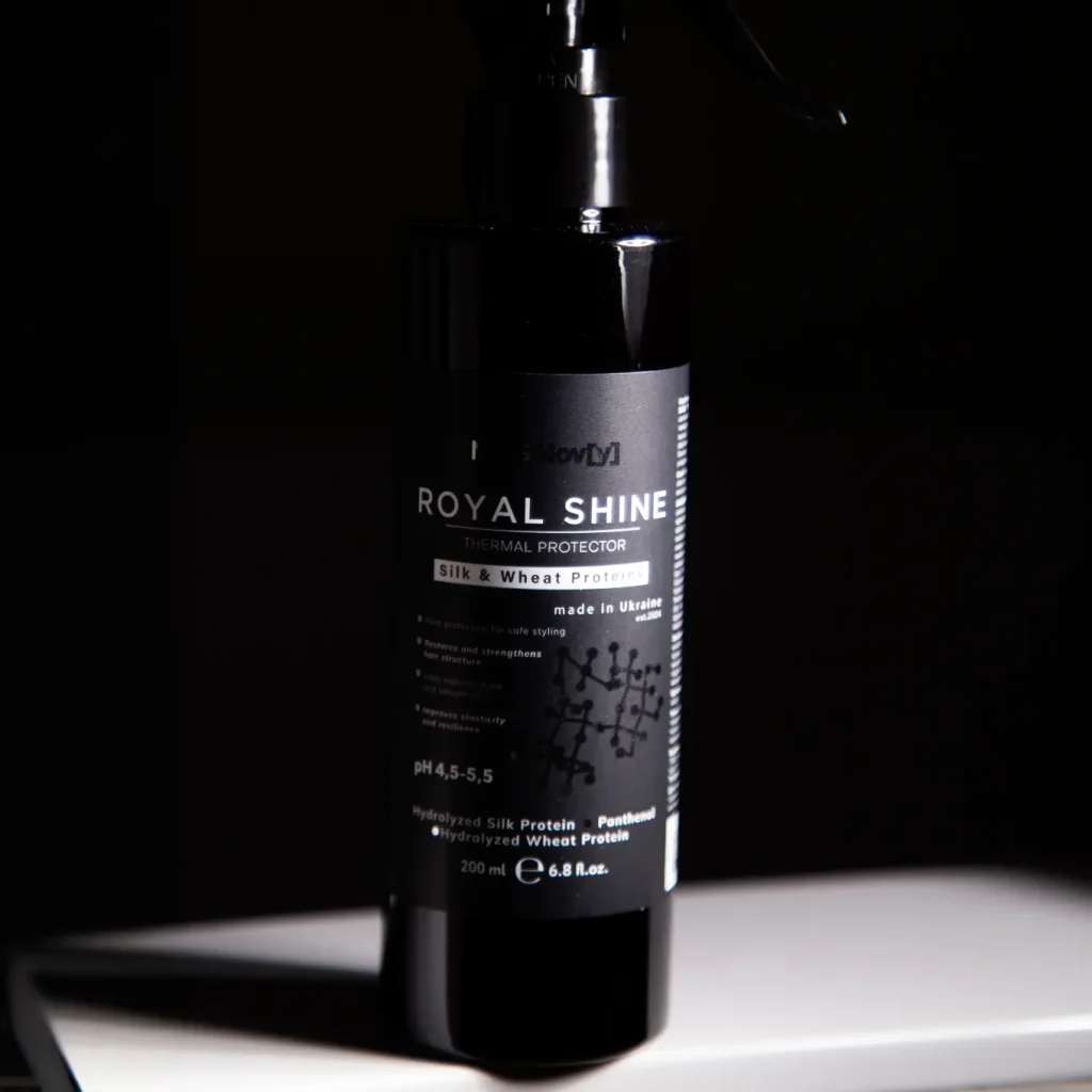 ROYAL SHINE Спрей-термозахист із гідролізованим шовком