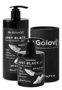 Детокс-шампунь для волосся JUST BLACK