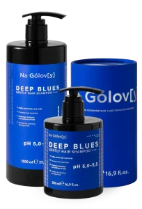 М'який шампунь для чоловіків DEEP BLUES